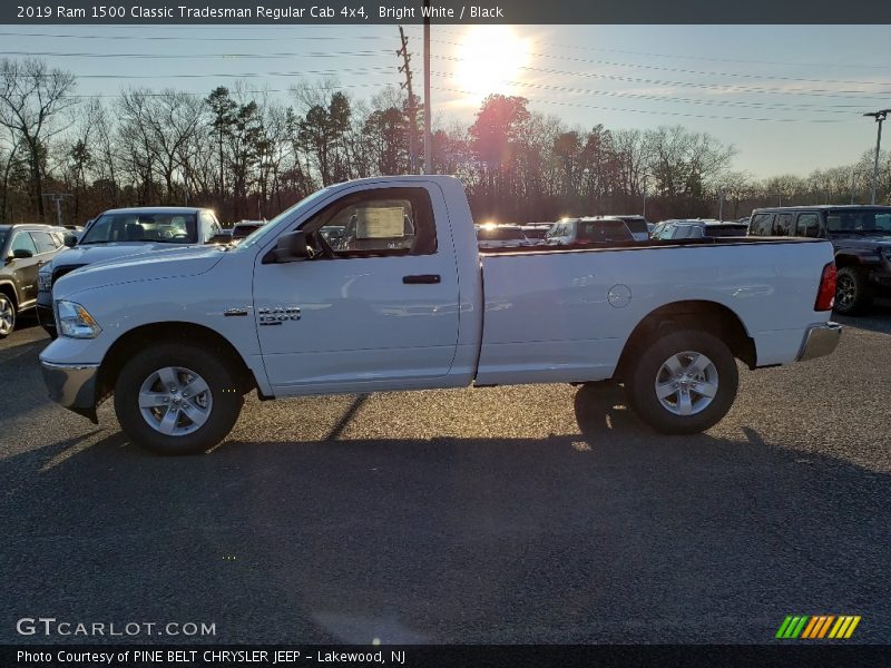 Bright White / Black 2019 Ram 1500 Classic Tradesman Regular Cab 4x4