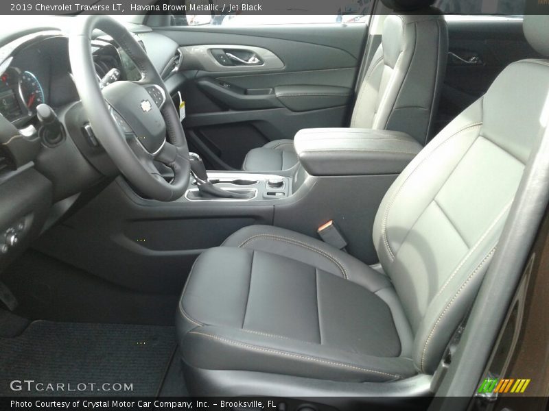 Havana Brown Metallic / Jet Black 2019 Chevrolet Traverse LT