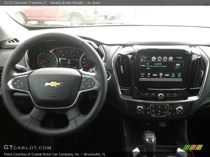 Havana Brown Metallic / Jet Black 2019 Chevrolet Traverse LT