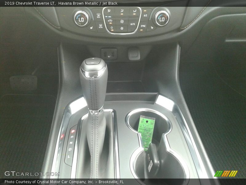 Havana Brown Metallic / Jet Black 2019 Chevrolet Traverse LT