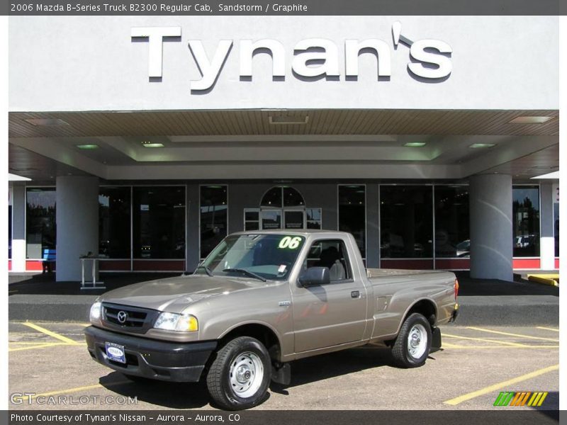 Sandstorm / Graphite 2006 Mazda B-Series Truck B2300 Regular Cab