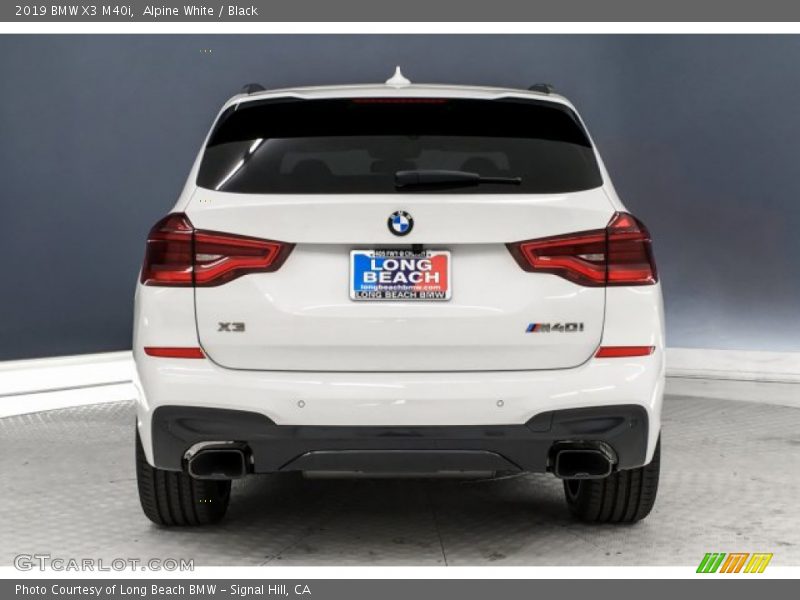 Alpine White / Black 2019 BMW X3 M40i