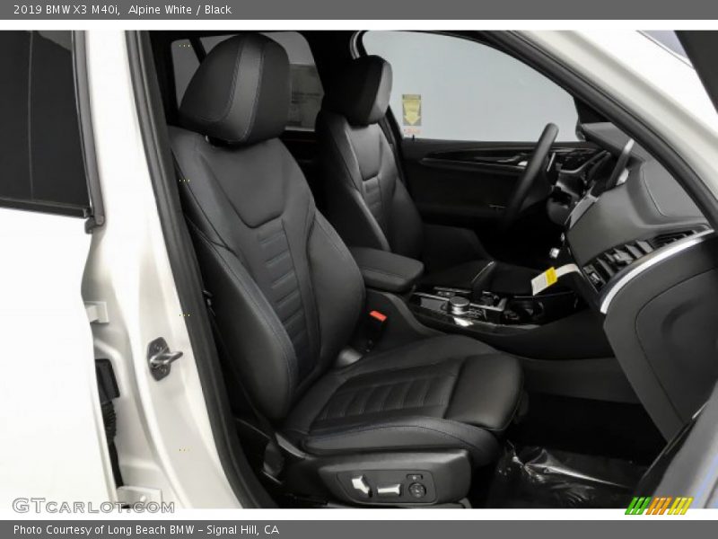 Alpine White / Black 2019 BMW X3 M40i