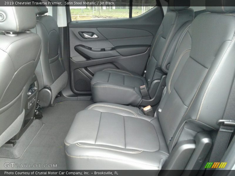 Satin Steel Metallic / Jet Black 2019 Chevrolet Traverse Premier