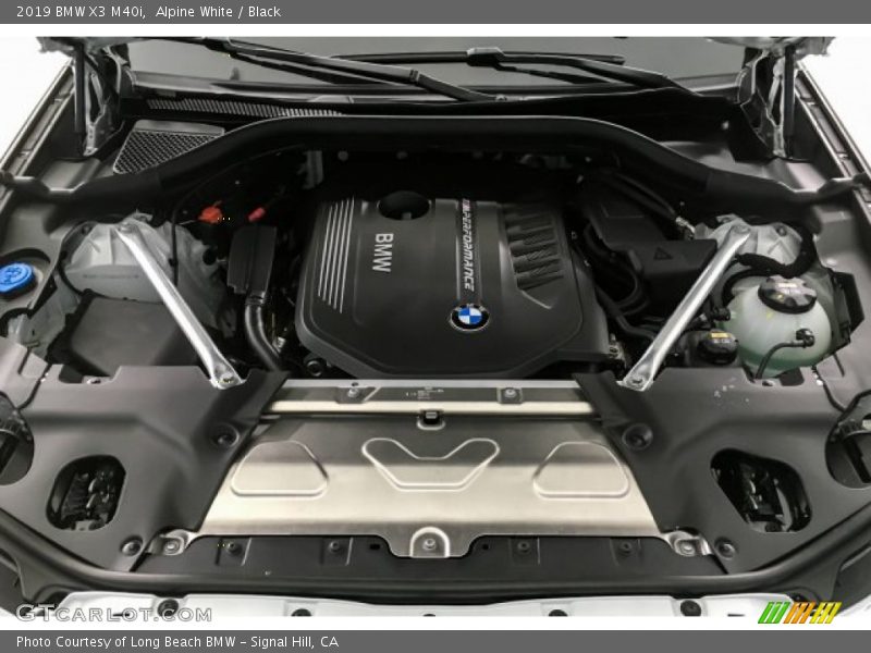 Alpine White / Black 2019 BMW X3 M40i