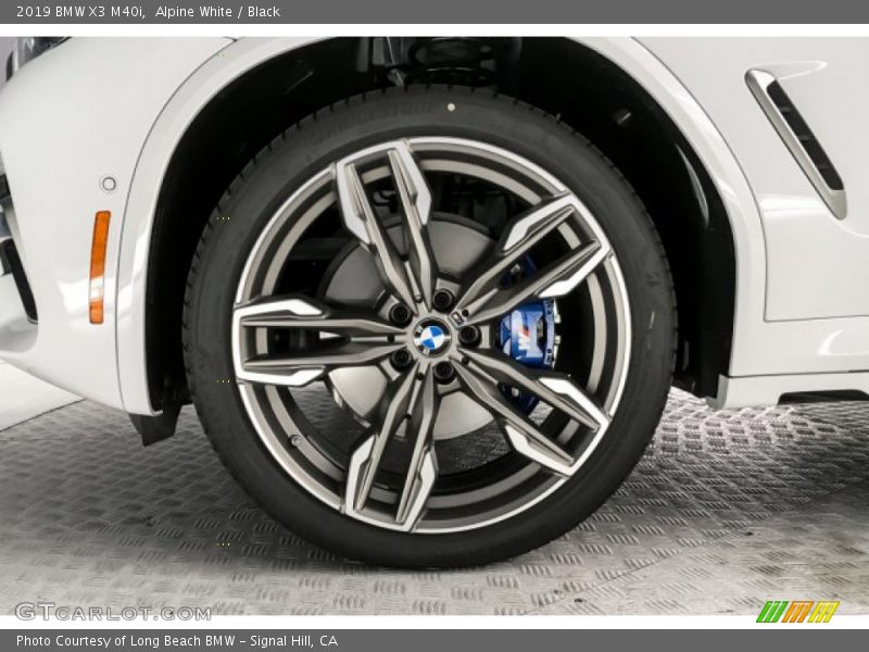 Alpine White / Black 2019 BMW X3 M40i