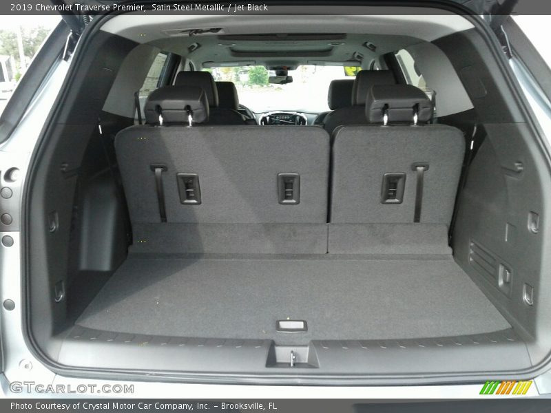 Satin Steel Metallic / Jet Black 2019 Chevrolet Traverse Premier