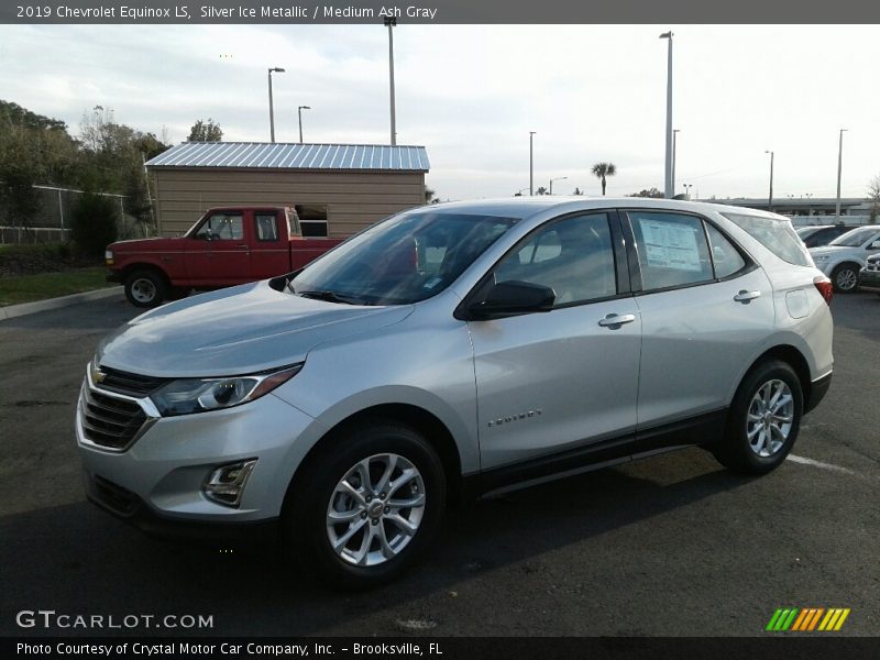 Silver Ice Metallic / Medium Ash Gray 2019 Chevrolet Equinox LS