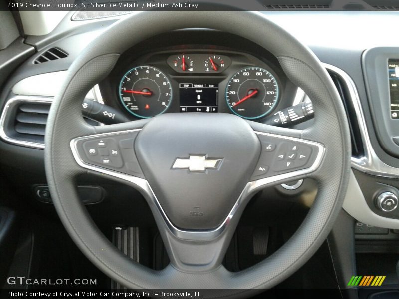 Silver Ice Metallic / Medium Ash Gray 2019 Chevrolet Equinox LS