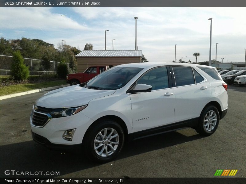 Summit White / Jet Black 2019 Chevrolet Equinox LT