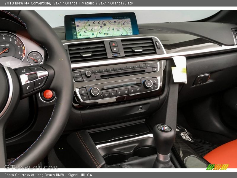 Controls of 2018 M4 Convertible