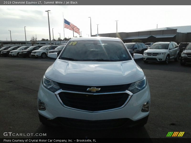 Summit White / Jet Black 2019 Chevrolet Equinox LT