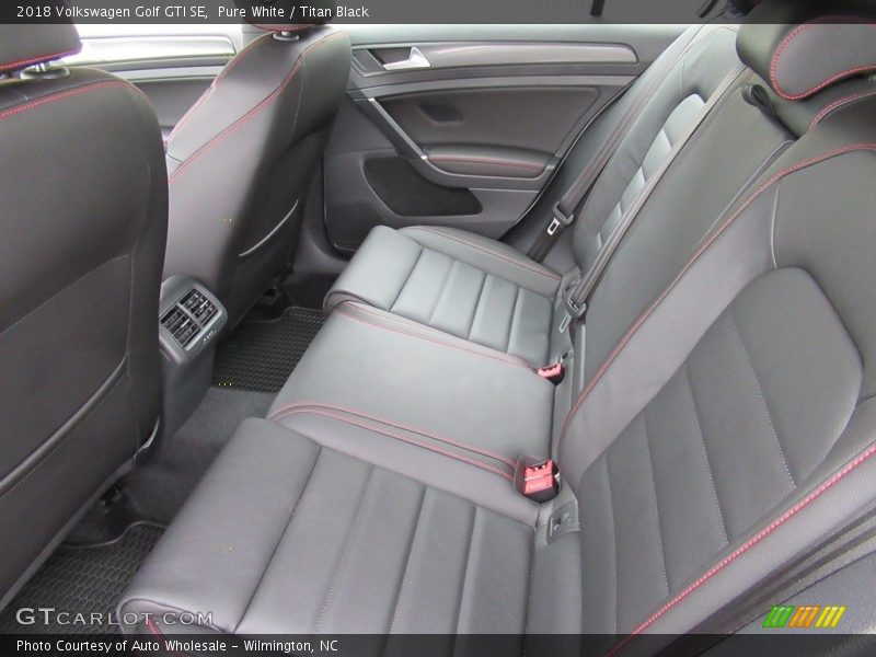 Rear Seat of 2018 Golf GTI SE