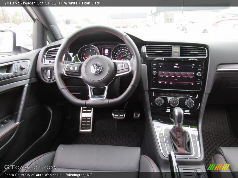 Dashboard of 2018 Golf GTI SE