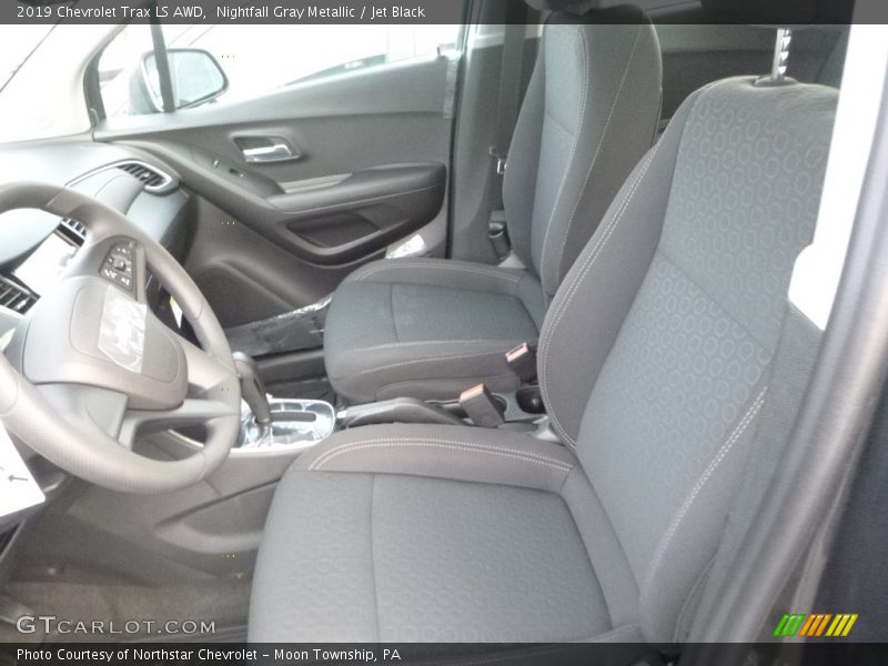 Nightfall Gray Metallic / Jet Black 2019 Chevrolet Trax LS AWD