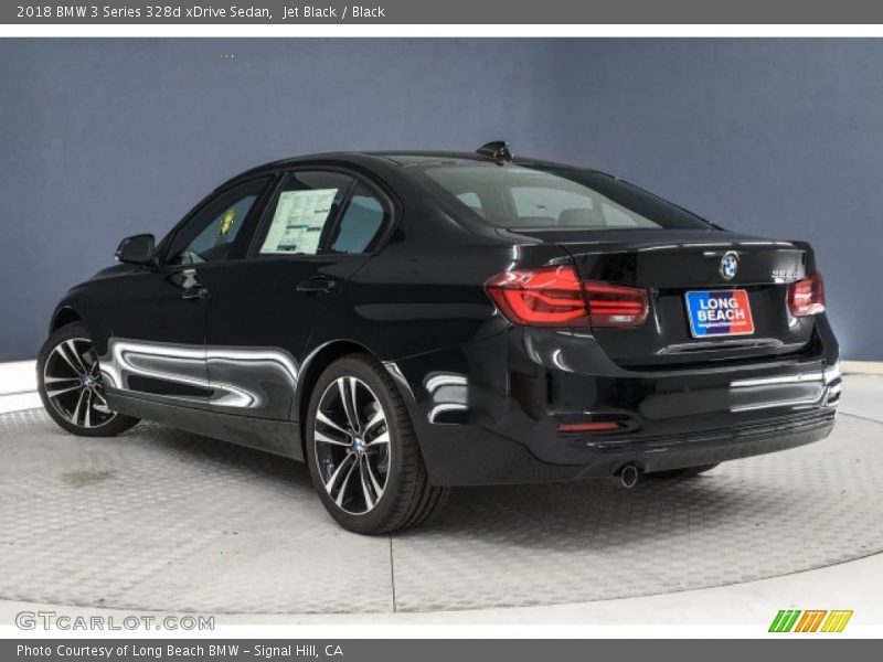 Jet Black / Black 2018 BMW 3 Series 328d xDrive Sedan