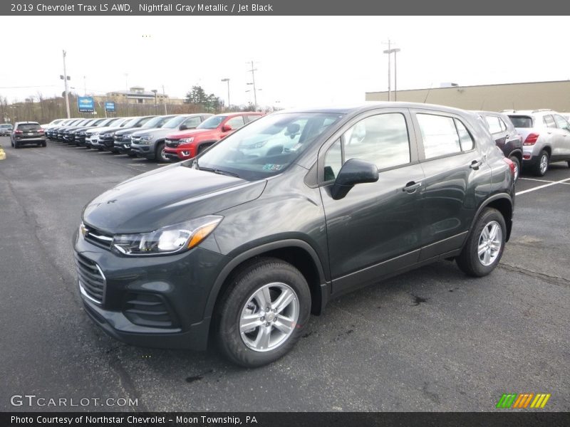 Nightfall Gray Metallic / Jet Black 2019 Chevrolet Trax LS AWD