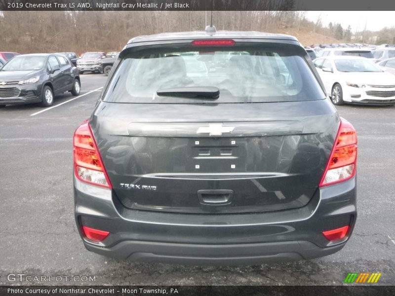 Nightfall Gray Metallic / Jet Black 2019 Chevrolet Trax LS AWD