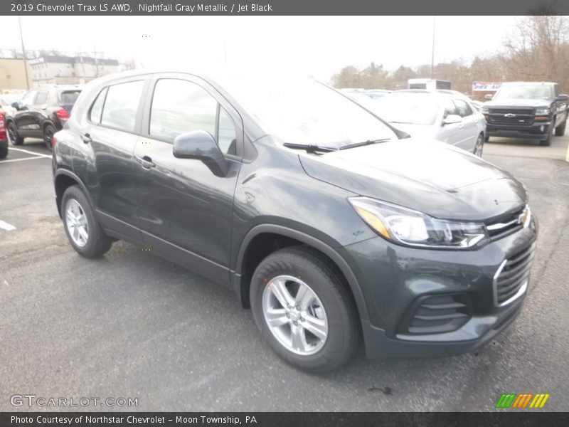 Nightfall Gray Metallic / Jet Black 2019 Chevrolet Trax LS AWD