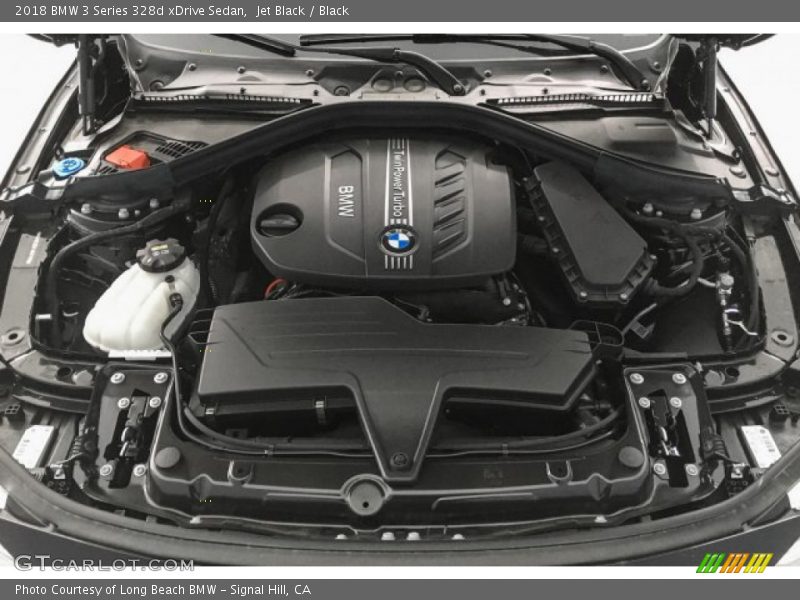 Jet Black / Black 2018 BMW 3 Series 328d xDrive Sedan