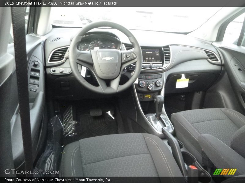 Nightfall Gray Metallic / Jet Black 2019 Chevrolet Trax LS AWD