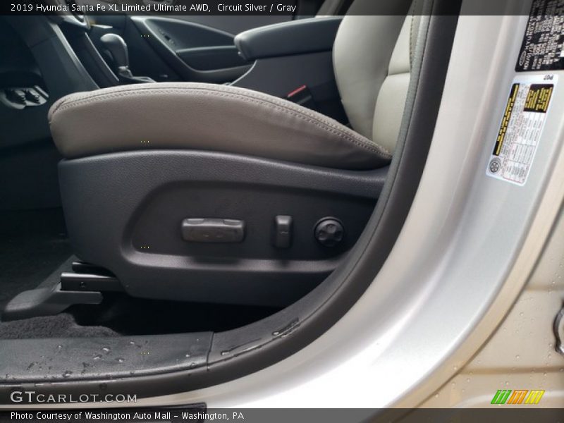 Circuit Silver / Gray 2019 Hyundai Santa Fe XL Limited Ultimate AWD