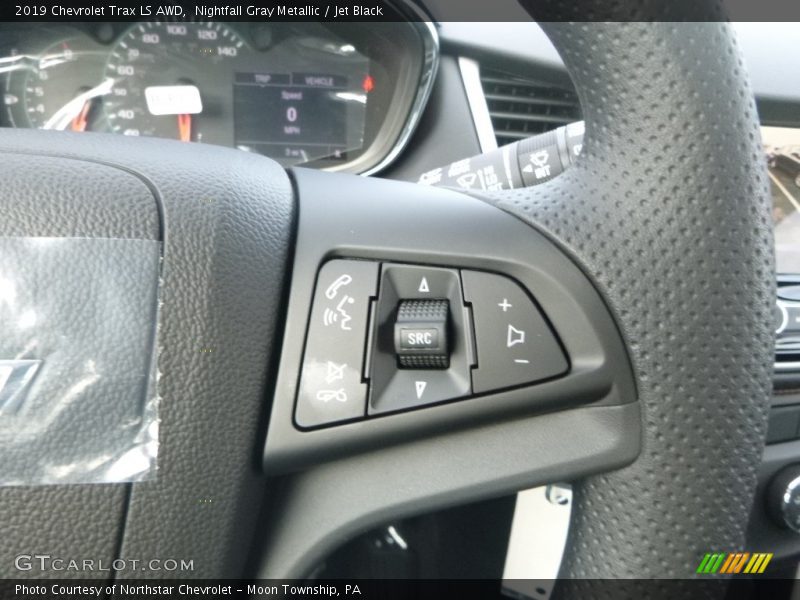 Nightfall Gray Metallic / Jet Black 2019 Chevrolet Trax LS AWD