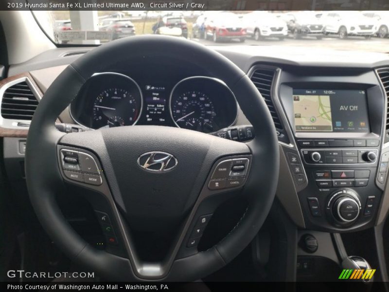 Circuit Silver / Gray 2019 Hyundai Santa Fe XL Limited Ultimate AWD