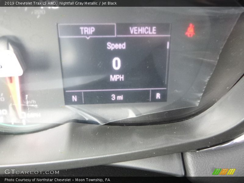 Nightfall Gray Metallic / Jet Black 2019 Chevrolet Trax LS AWD