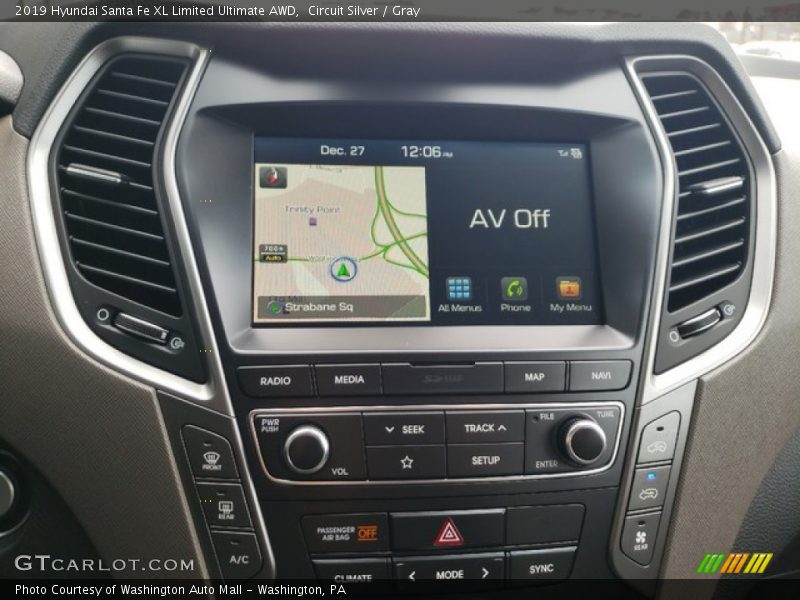 Navigation of 2019 Santa Fe XL Limited Ultimate AWD
