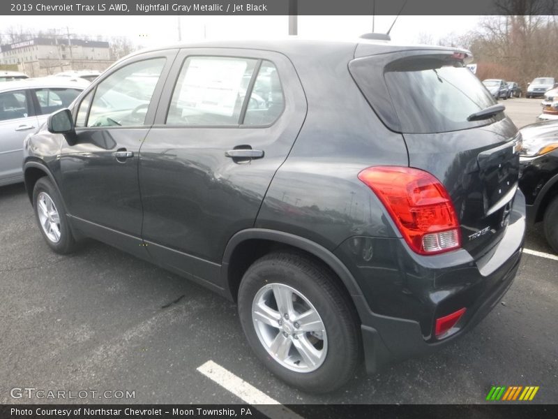 Nightfall Gray Metallic / Jet Black 2019 Chevrolet Trax LS AWD