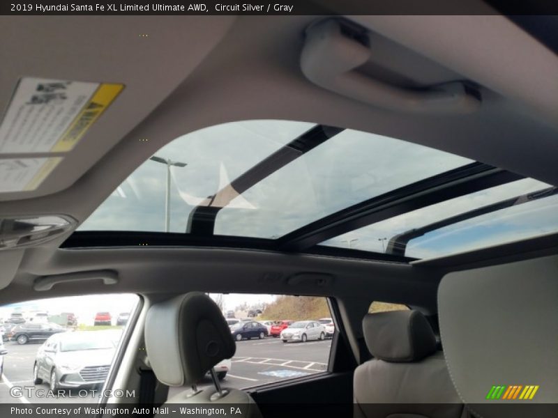 Sunroof of 2019 Santa Fe XL Limited Ultimate AWD