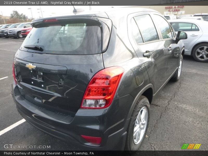 Nightfall Gray Metallic / Jet Black 2019 Chevrolet Trax LS AWD
