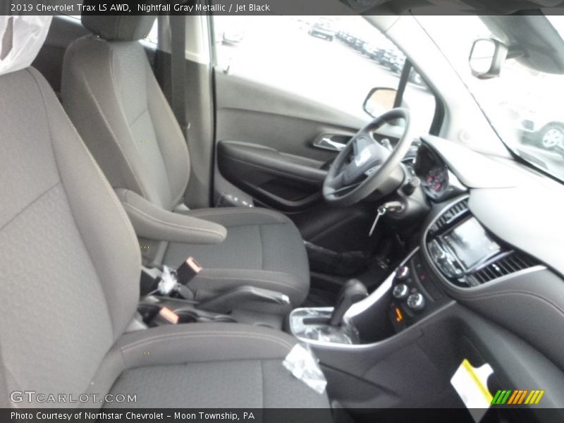 Nightfall Gray Metallic / Jet Black 2019 Chevrolet Trax LS AWD