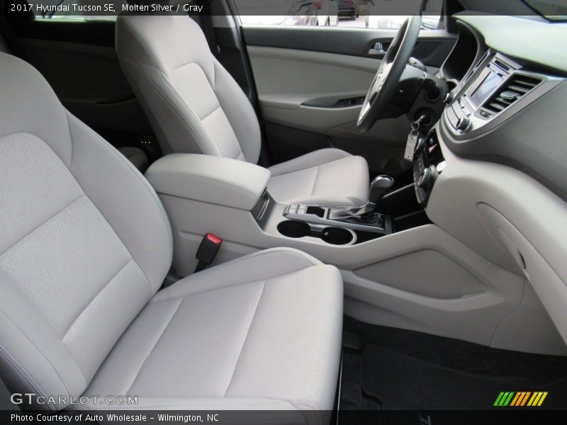 Molten Silver / Gray 2017 Hyundai Tucson SE