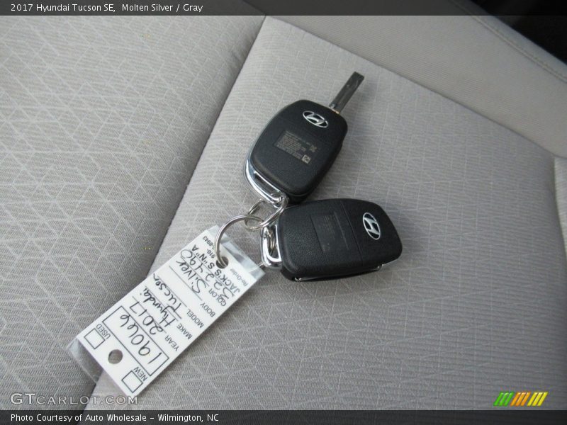 Molten Silver / Gray 2017 Hyundai Tucson SE