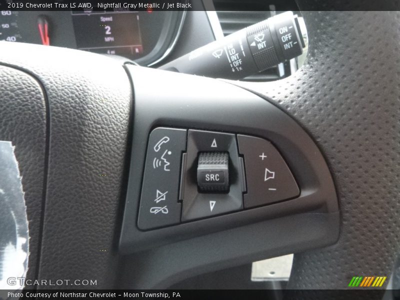 Nightfall Gray Metallic / Jet Black 2019 Chevrolet Trax LS AWD