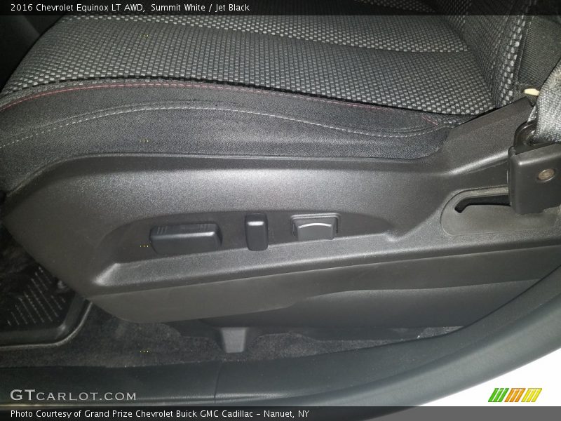 Summit White / Jet Black 2016 Chevrolet Equinox LT AWD