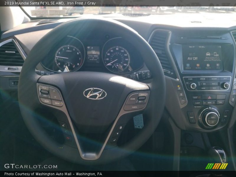 Iron Frost / Gray 2019 Hyundai Santa Fe XL SE AWD