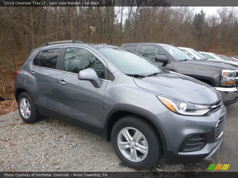 Satin Steel Metallic / Jet Black 2019 Chevrolet Trax LT