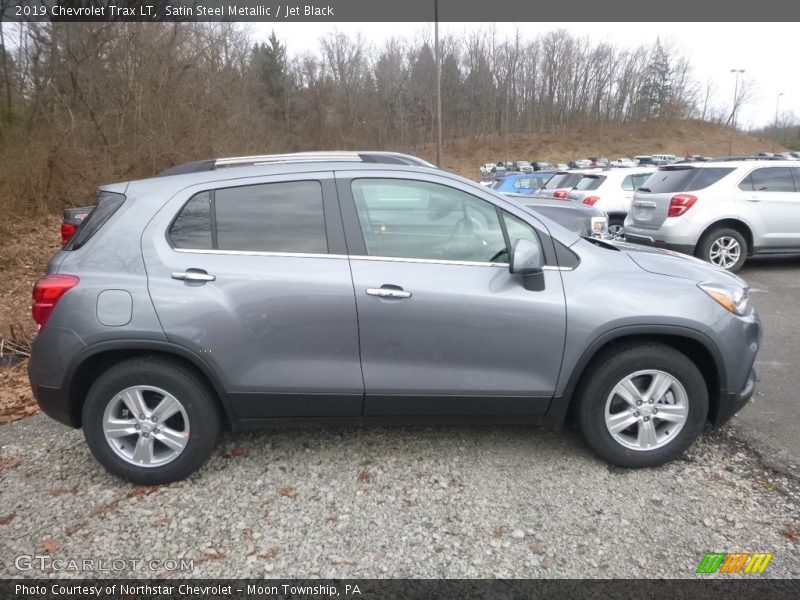 Satin Steel Metallic / Jet Black 2019 Chevrolet Trax LT
