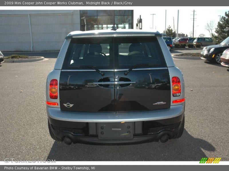 Midnight Black / Black/Grey 2009 Mini Cooper John Cooper Works Clubman