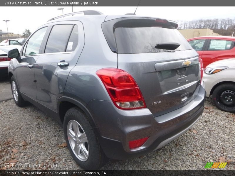 Satin Steel Metallic / Jet Black 2019 Chevrolet Trax LT