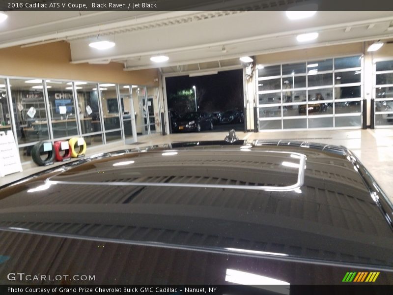 Black Raven / Jet Black 2016 Cadillac ATS V Coupe