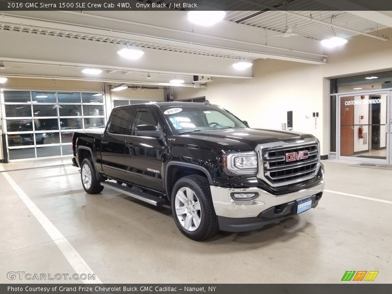 Onyx Black / Jet Black 2016 GMC Sierra 1500 SLE Crew Cab 4WD