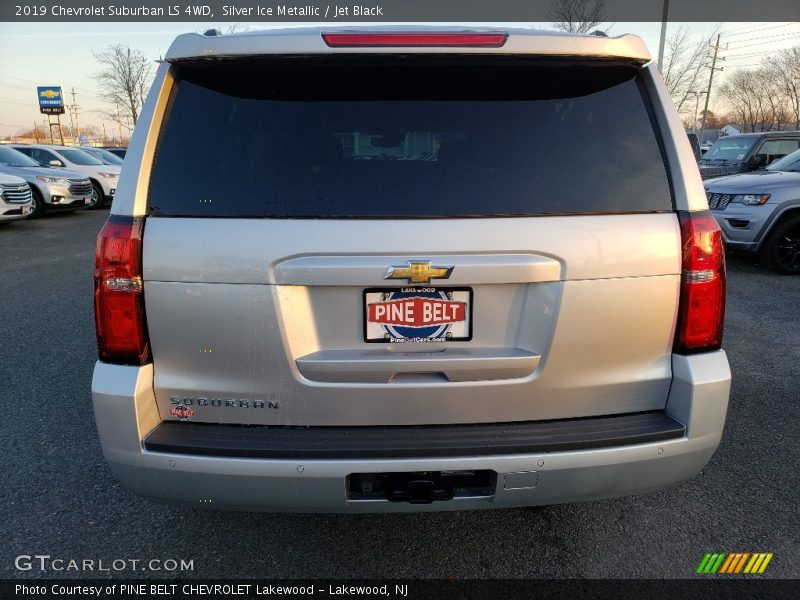 Silver Ice Metallic / Jet Black 2019 Chevrolet Suburban LS 4WD