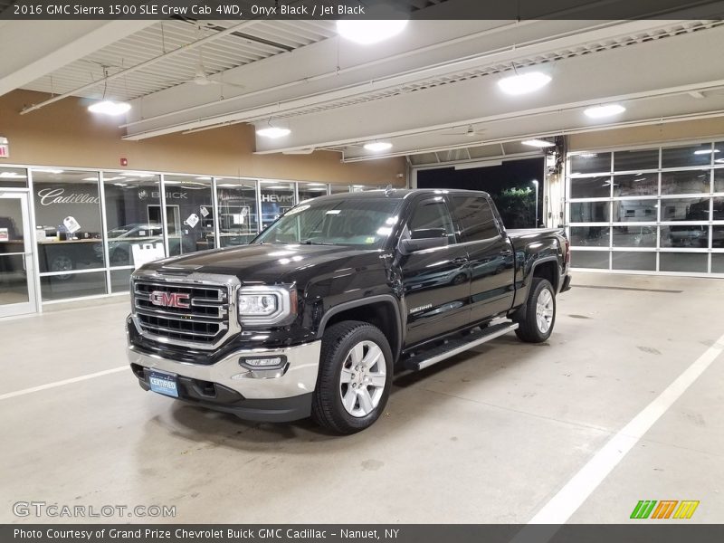 Onyx Black / Jet Black 2016 GMC Sierra 1500 SLE Crew Cab 4WD