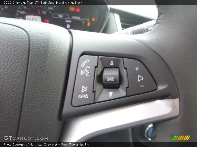 Satin Steel Metallic / Jet Black 2019 Chevrolet Trax LT