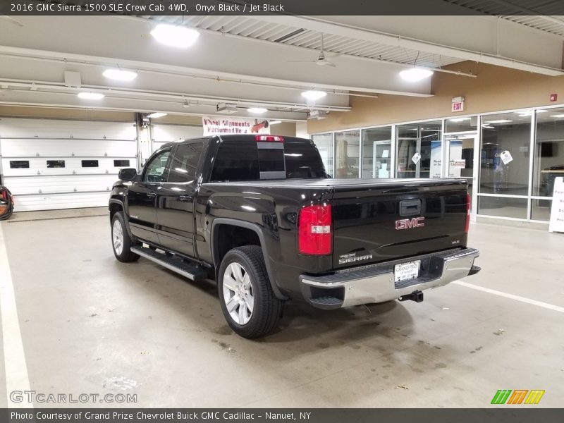 Onyx Black / Jet Black 2016 GMC Sierra 1500 SLE Crew Cab 4WD