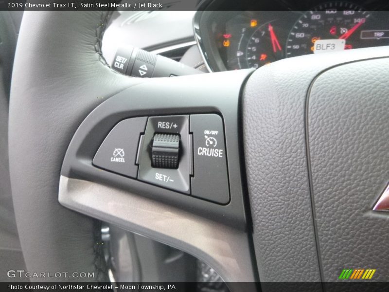 Satin Steel Metallic / Jet Black 2019 Chevrolet Trax LT